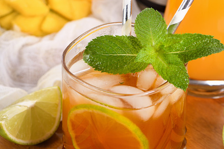 Mango Iced Tea, a Food & Drink Photo by Apolonia
