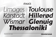Aerodyne Font Family, a Serif Font by Mysterylab Designs (Thumbnail 5 of 9)