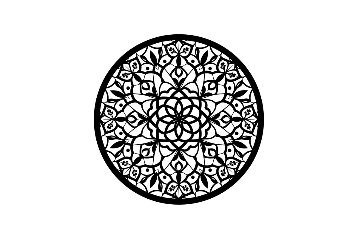 Mandala Circle Ornament Vector Bundl, an Illustration by Gaye Art (Photo 2 of 51)