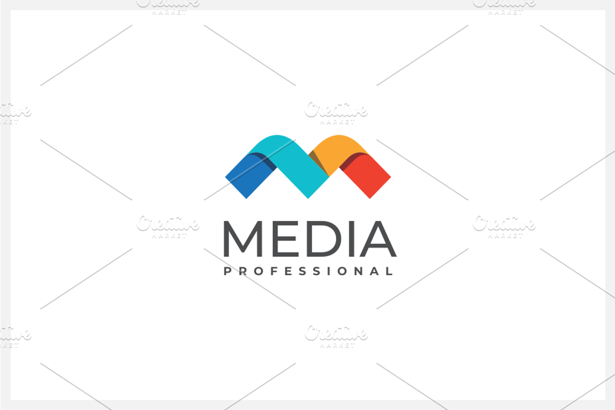Media - Letter M Logo Template, a Branding & Logo Template by yopie (Photo 1 of 4)