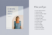 E-book Canva Template | Indigo, a Print Template by BoldNStudio (Thumbnail 2 of 10)