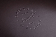 Embossed Fabric Logo Mockups, a Mockup by pixelbuddha.net (Thumbnail 7 of 8)