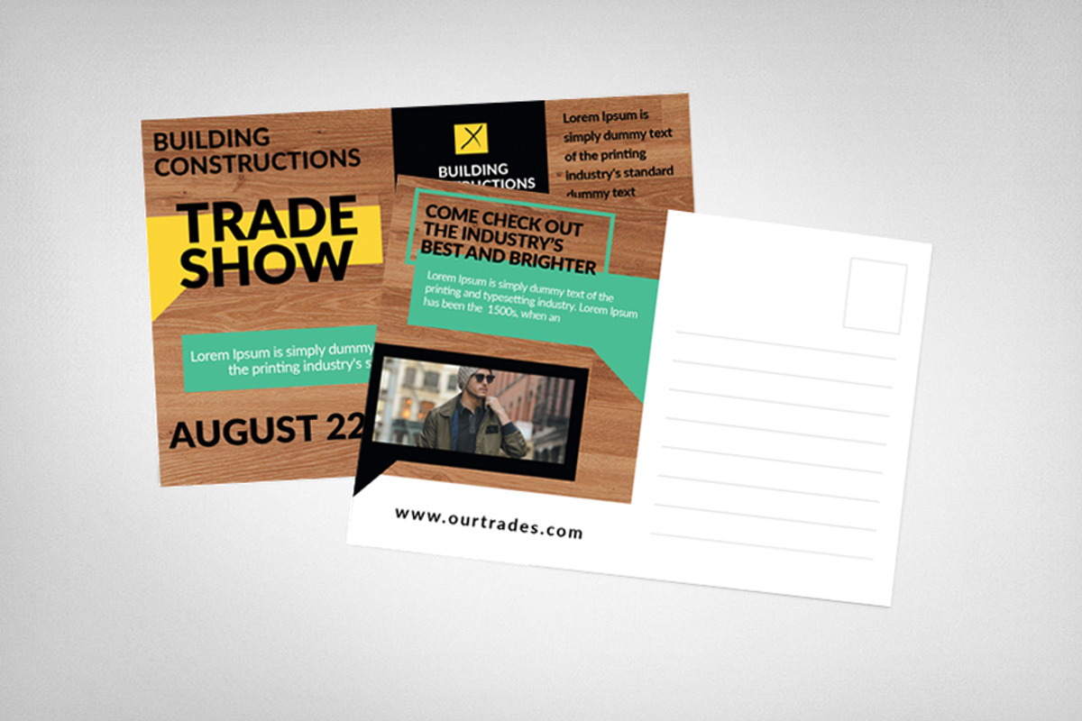 Technology Consulting & IT Postcard, a Card Template by graphicforest