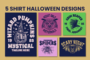 Halloween Illustration Design Set, a Seasonal Illustration by bazzier_graphik (Thumbnail 5 of 10)