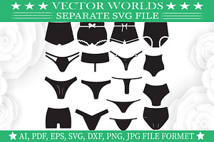 Kids Underwear Svg, Kids Svg, an Object Graphic by VectorWorlds