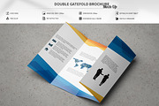 Double Gatefold Brochure Mockup, a Print Template by MassDream (Thumbnail 1 of 10)
