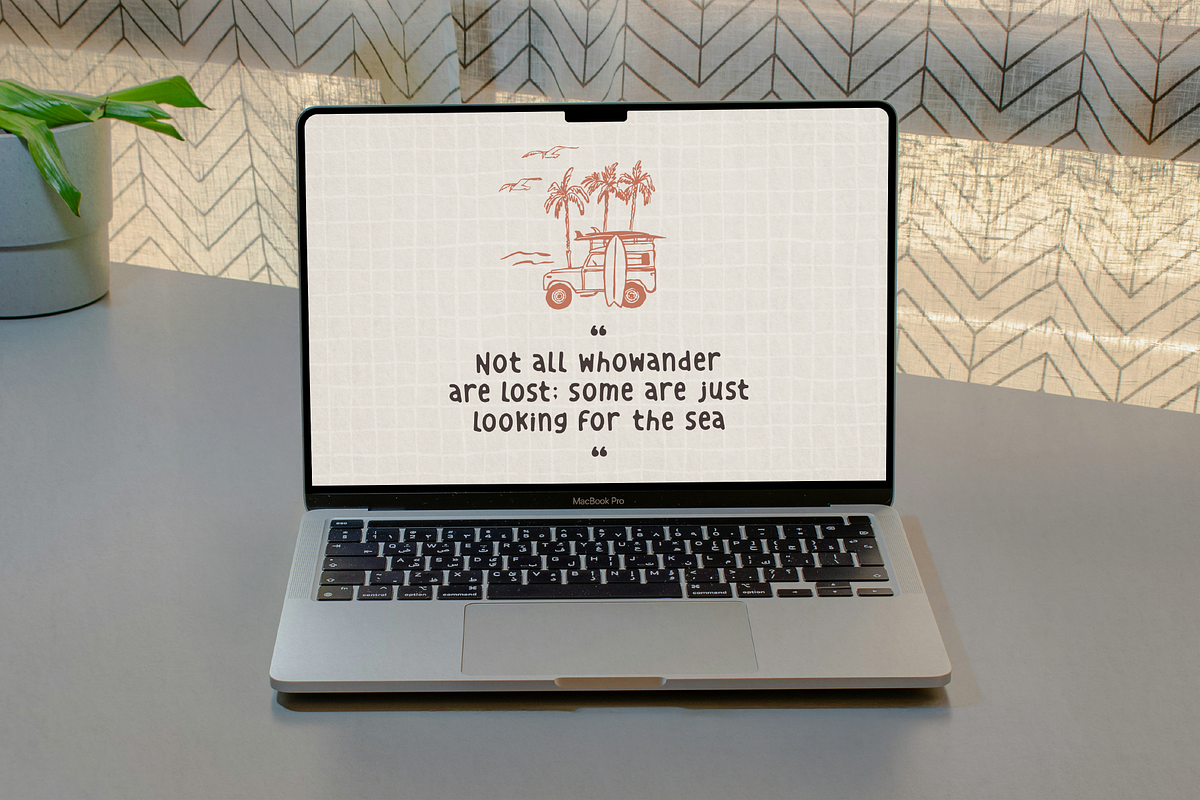 Ahoila | Hand Drawn Display Font, a Handwritten Font by gracetype_studio (Photo 8 of 12)