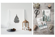Watercolor Winter Town Collection, a Person Illustration by MayaNavits (Thumbnail 8 of 10)