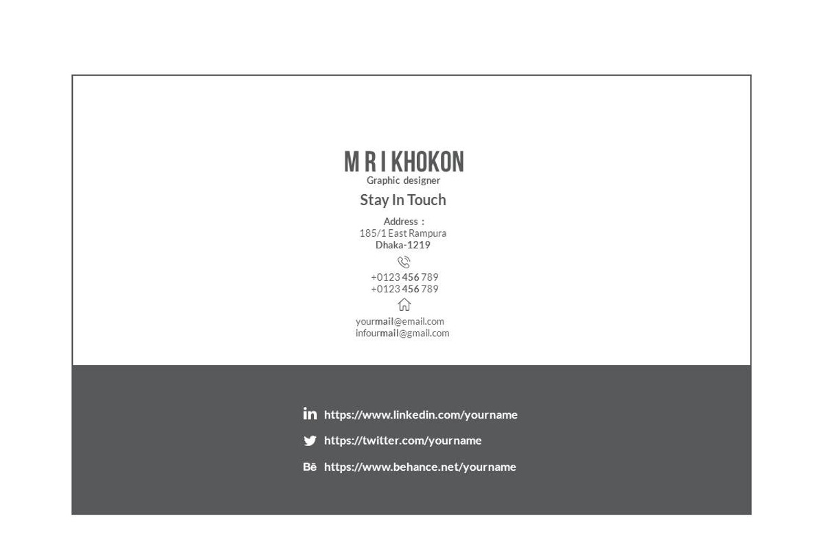 Simple CV ProwerPoint Tamplate, a Presentation Template by MRI STUDIO (Photo 7 of 7)