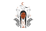 Wild west set, a Person Illustration by Anastasy_helter (Thumbnail 12 of 16)