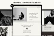 Website Template Squarespace: Tate, a Squarespace Template by Candor Templates (Thumbnail 1 of 14)
