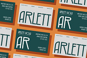 Lovnie – Art Deco Font, a Sans Serif Font by Craft Supply Co. (Thumbnail 4 of 8)