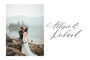 Amelie Script, a Script Font by Calamar Studio (Thumbnail 3 of 15)
