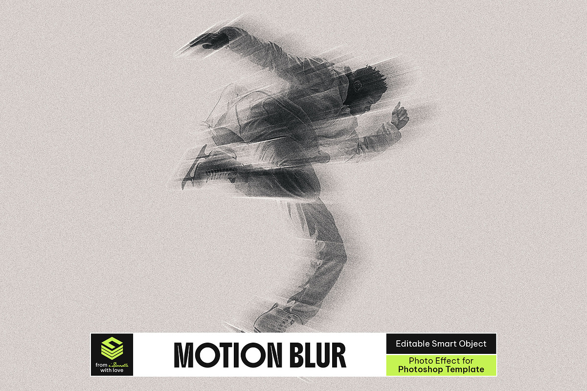 Motion Blur Photo Effect, a Layer Style Add-On by iDoodle Studio (Photo 1 of 4)
