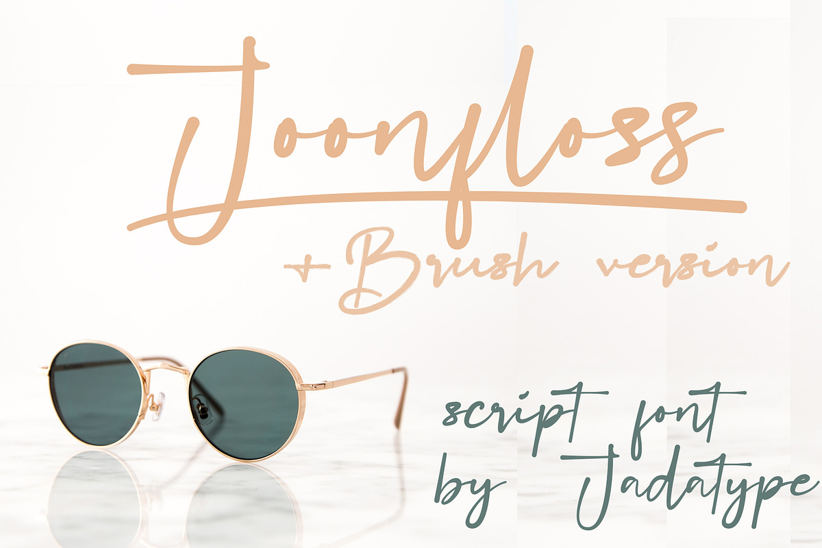 Joonfloss Font | Brush Script, a Script Font by Jadatype.id (Photo 2 of 8)