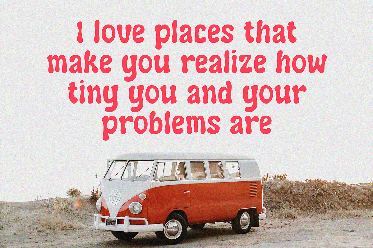 Panella - Groovy Display Font, a Script Font by AQR Studio (Photo 9 of 9)