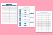 2026 Medical Tracker KDP Interior, a Stationery Template by Shumaya (Thumbnail 6 of 6)