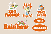 Funy Beach Retro Serif Font, a Serif Font by RantautypeStudio (Thumbnail 5 of 14)