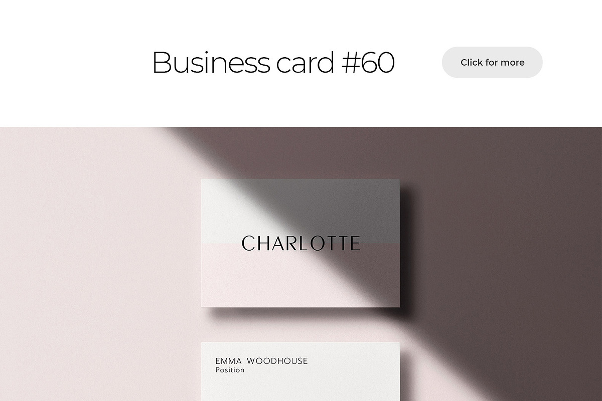 Business Card Mockup Template Bundle, a Business Card Template by PrintPixel (Photo 45 of 104)