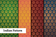 Seamless Indian Patterns Set of 75+, a Pattern Graphic by ThePhoton (Thumbnail 11 of 17)