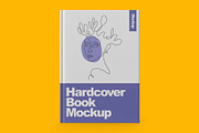 Slim Hardcover Book Mockup, a Books & Magazine Mockup by Aprndy85 (Thumbnail 4 of 6)