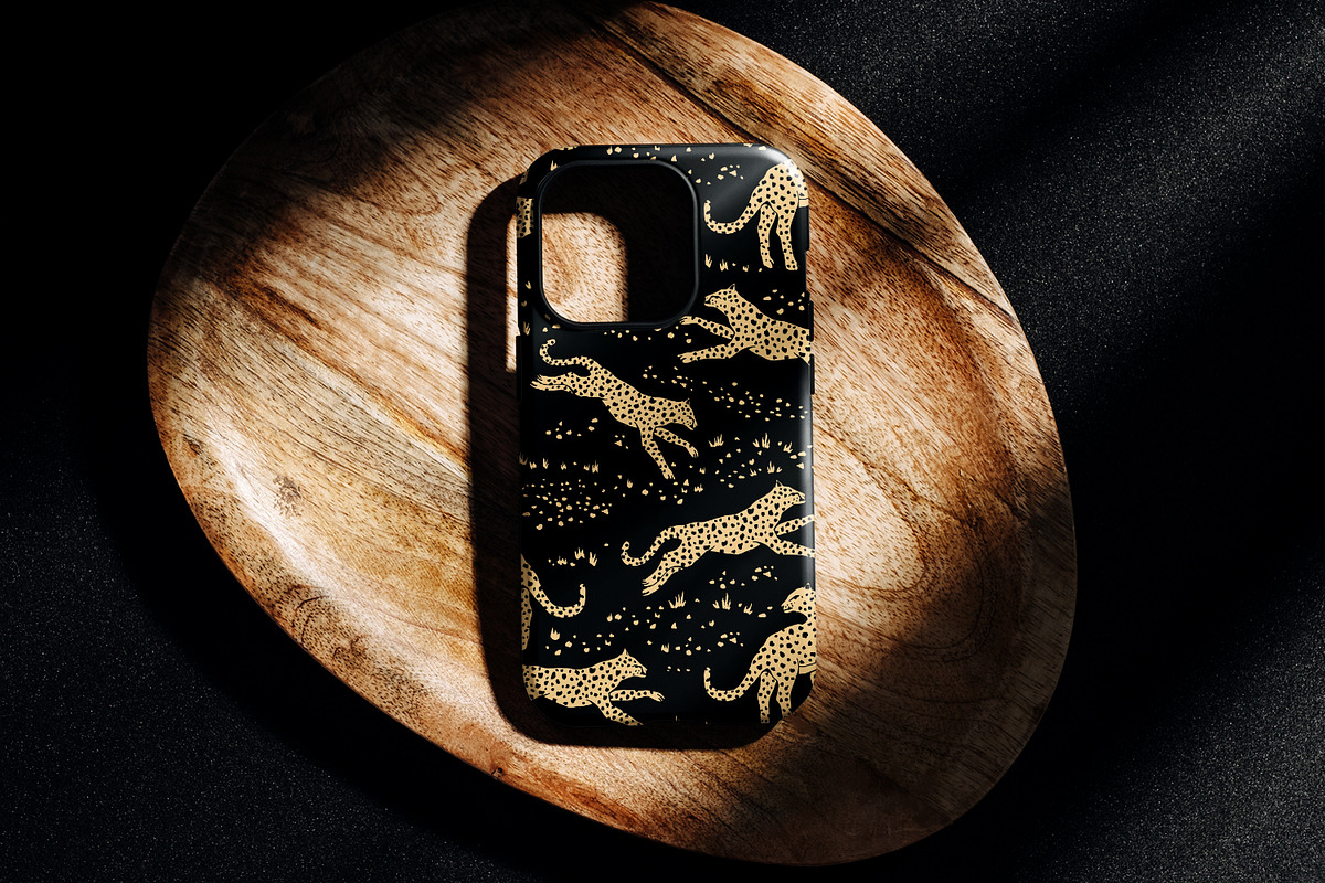 Hand Drawn Wild Leopards, a Wallpaper Graphic by MalyskaStudio (Photo 9 of 17)