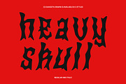 CS Gangsta Drawn, a Blackletter Font by Craft Supply Co. (Thumbnail 3 of 8)