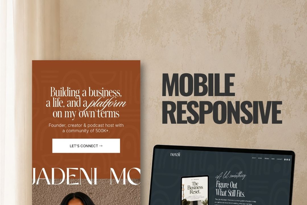 Wix Template for Personal Brand, a Wix Template by JOA CREATIVE LAB (Photo 5 of 11)