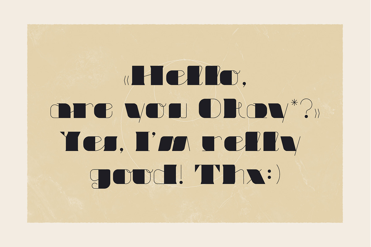 Richart - Decorative Font preview 8