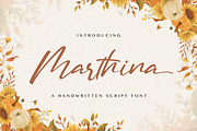 Martina - Handwritten Font, a Script Font by StringLabs (Thumbnail 1 of 10)