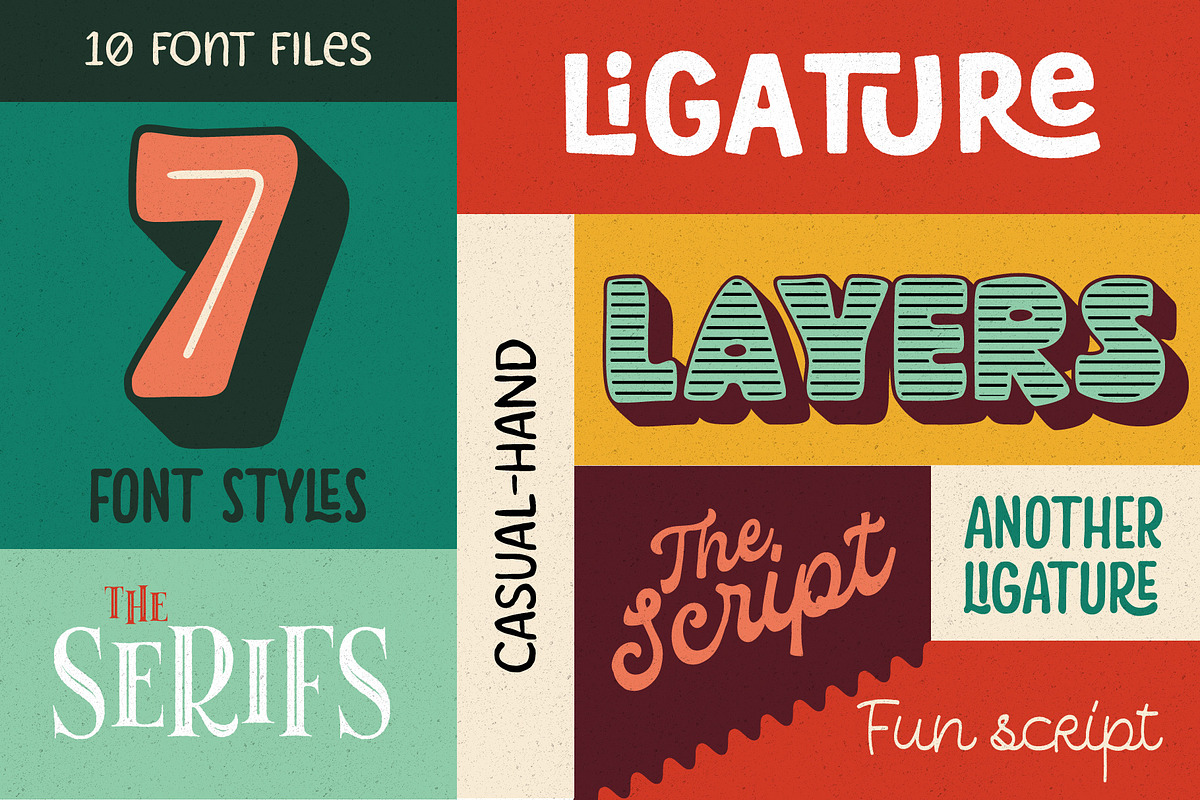 Howli - Playful FontPack, a Font by Adam Fathony (Photo 2 of 17)