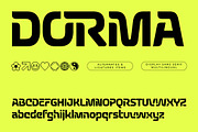 Dorma Display Sans Serif Fonts, a Sans Serif Font by Jaruka (Thumbnail 1 of 11)