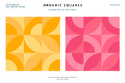 Organic Squares Patterns, a Pattern Graphic by Designnina Shop (Thumbnail 12 of 14)