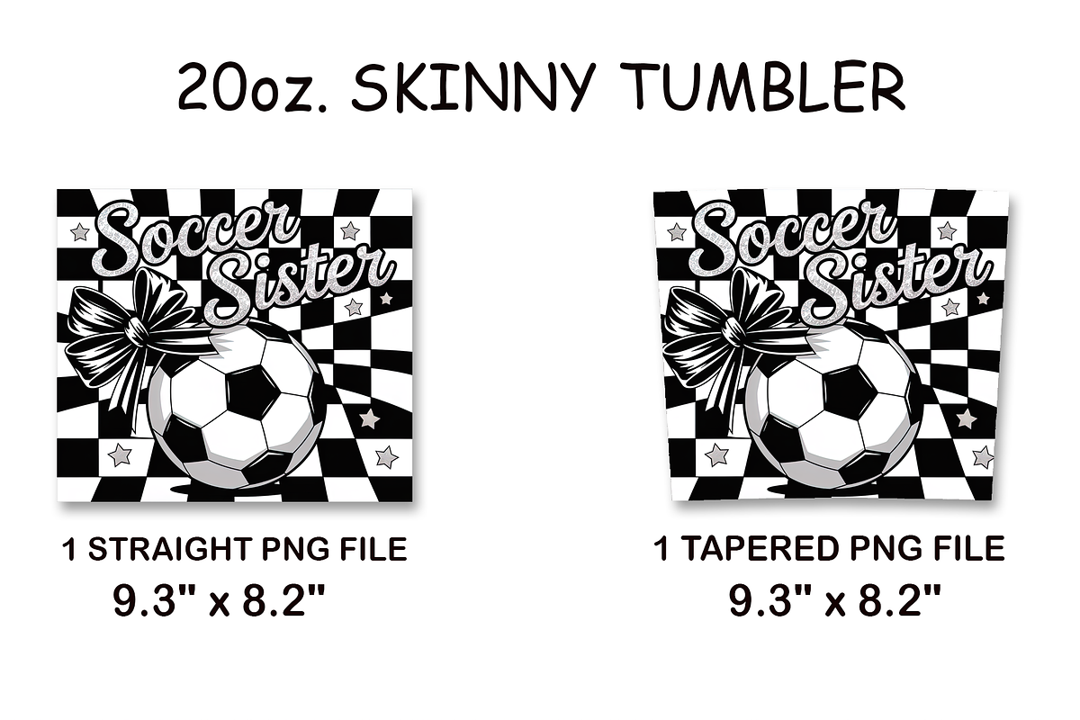 Retro Soccer Sister 20oz Tumbler, an Arts & Entertainment Photo by LamanAzalea (Photo 2 of 2)