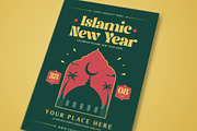 Islamic New Year Flyer Template, a Flyer Template by megarez (Thumbnail 2 of 3)