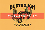 Dustrough - Typeface, a Sans Serif Font by Southerntown (Thumbnail 4 of 4)