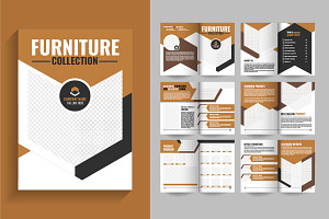 Furniture Catalogue Brochure, a Brochure Template by Tanuart