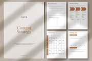 Marketing Strategy Workbook CANVA, a Marketing Template by AndrewPixel (Thumbnail 9 of 13)