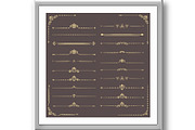 Set of Vector Horizontal Patterns, a Decorative Illustration by FineArtStudio (Thumbnail 2 of 3)
