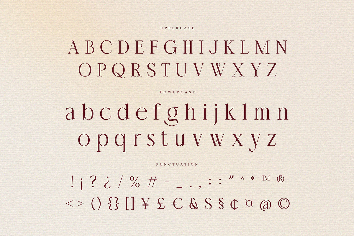 Chérié – Ligature Serif Family Font, a Serif Font by Krismagraph (Photo 9 of 15)