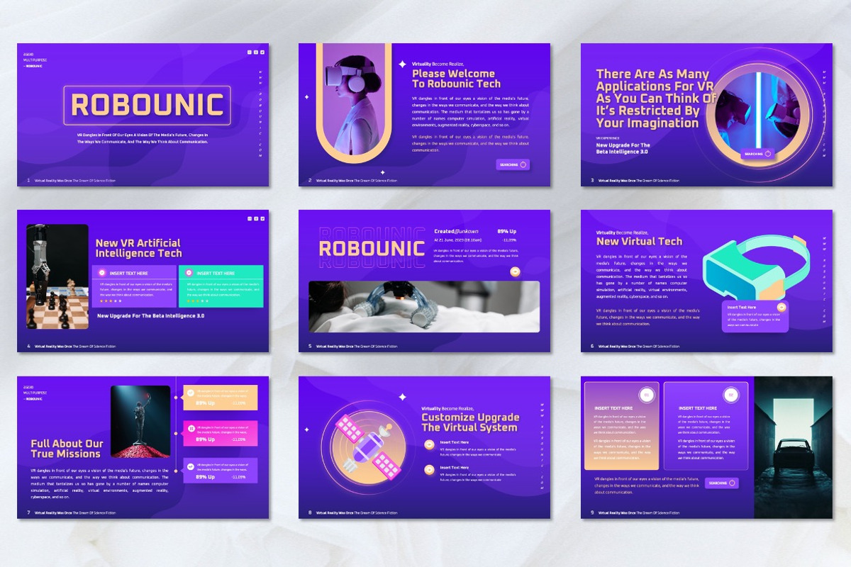 Robounic - Multipurpose Keynote, a Presentation Template by Dhabee (Photo 5 of 8)