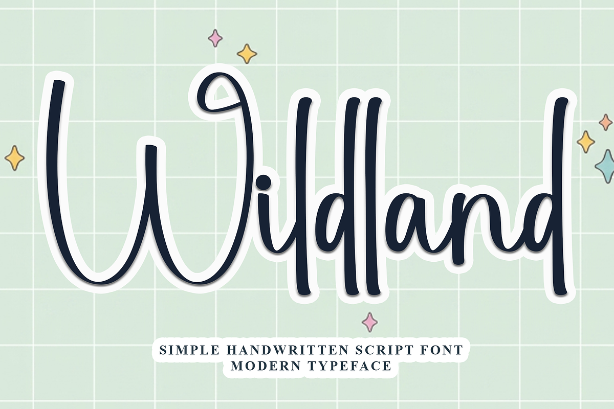 WIldland, a Handwritten Font by InermediaSTUDIO (Photo 1 of 8)
