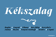 Badacsony, a Font by Fontanatype (Thumbnail 3 of 14)