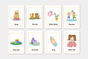 Printable Chore Clip Art Cards, a Card Template by svetodesign (Thumbnail 6 of 9)