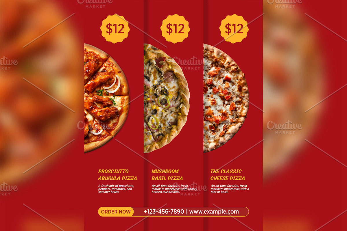 Fast Food Poster Design Template 98, a Social Media Template by shahsoft (Photo 2 of 2)