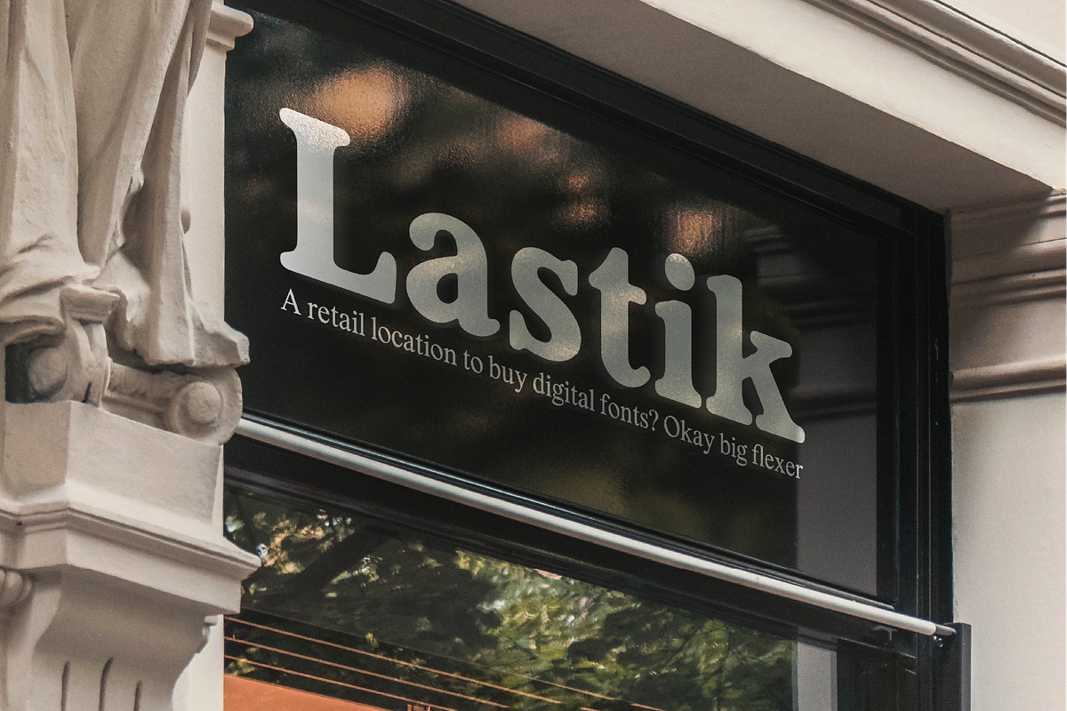 Lastik Font Family 5 Styles, a Font by That That Creative (Photo 7 of 15)