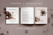 eBook - Magazine Canva Template, a Magazine Template by Studio Sugoi (Thumbnail 1 of 10)
