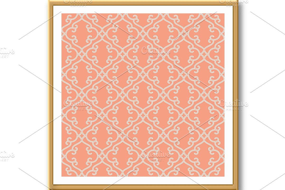 Abstract geometry pattern in Arabian, a Texture Graphic by RODINA (Photo 3 of 3)