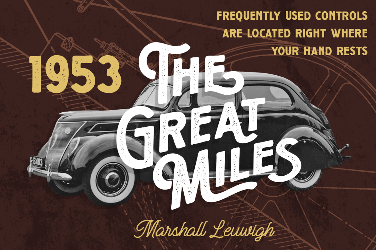 Vonder - Vintage Sans Serif Font, a Sans Serif Font by Zarma Type (Photo 3 of 12)