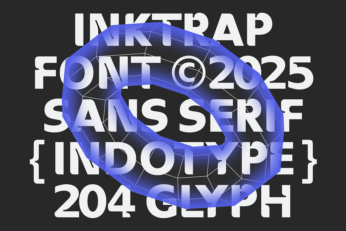Inktura - Bold Inktrap Sans Serif, a Sans Serif Font by Indotype Foundry (Photo 6 of 10)